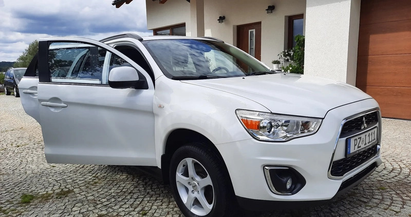 Mitsubishi ASX cena 37900 przebieg: 160000, rok produkcji 2014 z Lębork małe 529